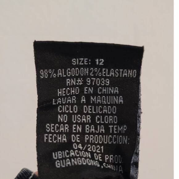 Demolition Distressed Paint Splatter Bleached Moto Kids Jeans Black Gray 12 - Picture 5 of 8